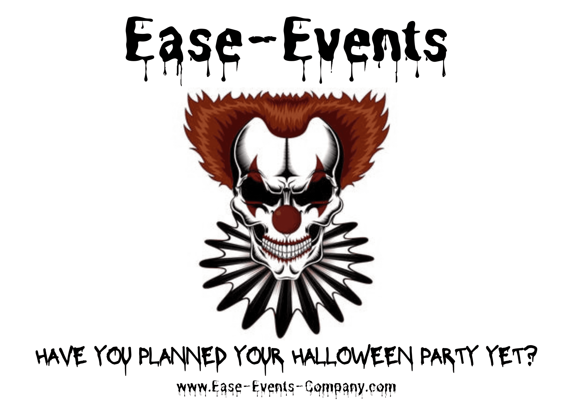 scary halloween clown